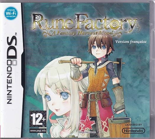 Rune Factory - Fransk Cover - Nintendo DS - (A Grade) (Genbrug)